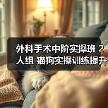 外科手术中阶实操班 2人组 猫狗实操训练提升技术(图3)