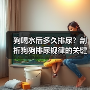 狗喝水后多久排尿?剖析狗狗排尿规律的关键因素(了解狗狗排尿时间,帮助您更好地照顾宠物)(图4) 狗喝水后多久排尿?剖析狗狗排尿规律的关键因素(了解狗狗排尿时间,帮助您更好地照顾宠物)(图4)