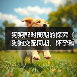 狗狗配对周期的探究（狗狗交配周期、怀孕和生育过程的关键要点）(图2)
