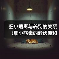 细小病毒与养狗的关系（细小病毒的潜伏期和狗的养殖时间） - 新生家伴