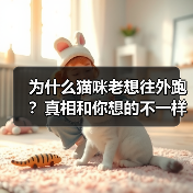 为什么猫咪老想往外跑?真相和你想的不一样(附解决办法)(图2) 为什么猫咪老想往外跑?真相和你想的不一样(附解决办法)(图2)