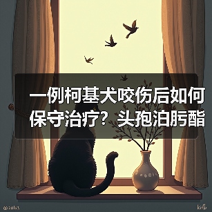一例柯基犬咬伤后如何保守治疗？头孢泊肟酯的使用效果分析(图2)