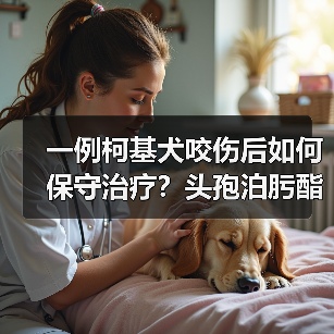 一例柯基犬咬伤后如何保守治疗？头孢泊肟酯的使用效果分析(图3)