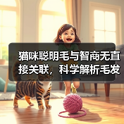 猫咪聪明毛与智商无直接关联，科学解析毛发功能 - 辰飞雨新生家伴