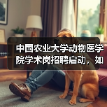 中国农业大学动物医学院学术岗招聘启动，如何申请？ - 辰飞雨新生家伴