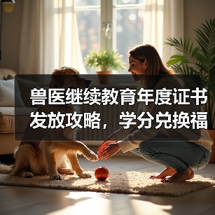 兽医继续教育年度证书发放攻略，学分兑换福利来袭！(图4)