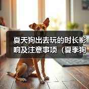 夏天狗出去玩的时长影响及注意事项（夏季狗狗外出游玩的最佳时长 - 辰飞雨新生家伴
