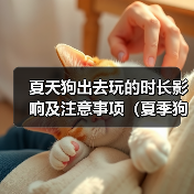 夏天狗出去玩的时长影响及注意事项（夏季狗狗外出游玩的最佳时长及需要注意的问题）(图3)