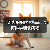 无齿狗狗饮食指南：如何科学喂食狗粮(图3)