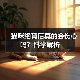 猫咪绝育后真的会伤心吗?科学解析(图4) 猫咪绝育后真的会伤心吗?科学解析(图4)