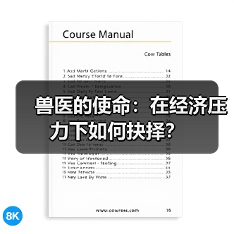 兽医的使命：在经济压力下如何抉择？ - 辰飞雨新生家伴
