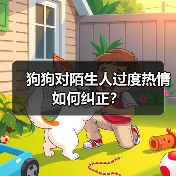 狗狗对陌生人过度热情如何纠正？ - 辰飞雨新生家伴