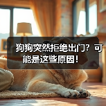 狗狗突然拒绝出门？可能是这些原因！ - 辰飞雨新生家伴