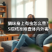 猫咪身上有虫怎么查？5招精准排查体内外寄生虫 - 辰飞雨新生家伴