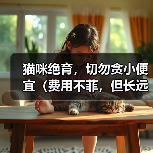 猫咪绝育，切勿贪小便宜（费用不菲，但长远考虑绝对值得投资） - 辰飞雨新生家伴