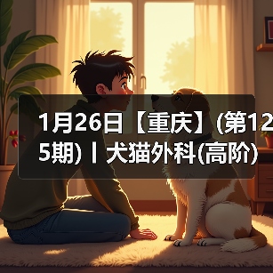 1月26日【重庆】(第125期)丨犬猫外科(高阶)班!含SUB(人人可实操)、乳糜胸等技术!(图2) 1月26日【重庆】(第125期)丨犬猫外科(高阶)班!含SUB(人人可实操)、乳糜胸等技术!(图2)