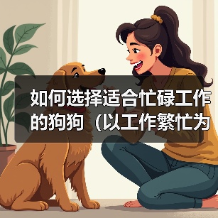 如何选择适合忙碌工作的狗狗(以工作繁忙为主人养狗的挑战与解决之道)(图4) 如何选择适合忙碌工作的狗狗(以工作繁忙为主人养狗的挑战与解决之道)(图4)