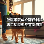 兽医学院成立聘任制教职工功能型党支部与管理委员会(图4) 兽医学院成立聘任制教职工功能型党支部与管理委员会(图4)