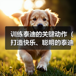 训练泰迪的关键动作（打造快乐、聪明的泰迪宠物）(图2)