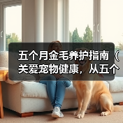 五个月金毛养护指南（关爱宠物健康，从五个月金毛开始） - 辰飞雨新生家伴