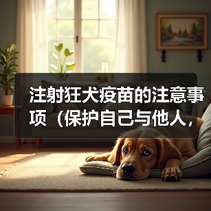 注射狂犬疫苗的注意事项（保护自己与他人，正确注射狂犬疫苗） - 辰飞雨新生家伴