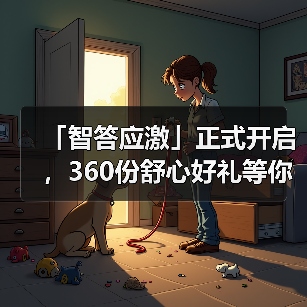 「智答应激」正式开启，360份舒心好礼等你赢！(图2)