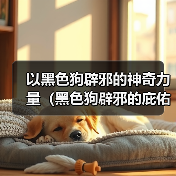 以黑色狗辟邪的神奇力量（黑色狗辟邪的庇佑与保护） - 辰飞雨新生家伴
