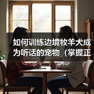如何训练边境牧羊犬成为听话的宠物（掌握正确的训练技巧，让爱犬成为温顺听话的好伙伴）(图3)