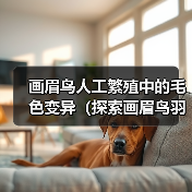 画眉鸟人工繁殖中的毛色变异(探索画眉鸟羽毛色彩的遗传规律与多样性)(图2) 画眉鸟人工繁殖中的毛色变异(探索画眉鸟羽毛色彩的遗传规律与多样性)(图2)
