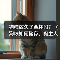 狗粮放久了会坏吗？（狗粮如何储存，狗主人必知！）(图3)
