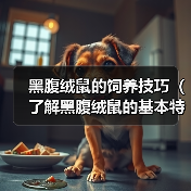 黑腹绒鼠的饲养技巧（了解黑腹绒鼠的基本特征和饲养需要，保持它 - 辰飞雨新生家伴