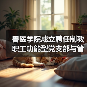 兽医学院成立聘任制教职工功能型党支部与管理委员会(图4) 兽医学院成立聘任制教职工功能型党支部与管理委员会(图4)