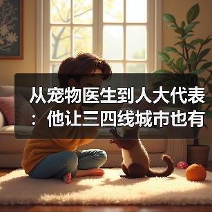 从宠物医生到人大代表：他让三四线城市也有了高品质宠物医疗服务 - 辰飞雨新生家伴