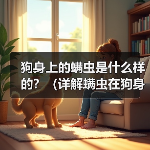 狗身上的螨虫是什么样的？（详解螨虫在狗身上的外貌特征及相关信息）(图3)