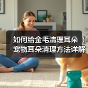 如何给金毛清理耳朵（宠物耳朵清理方法详解）(图3)