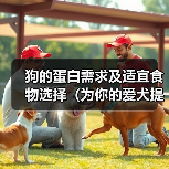 狗的蛋白需求及适宜食物选择(为你的爱犬提供全面均衡的蛋白质)(图3) 狗的蛋白需求及适宜食物选择(为你的爱犬提供全面均衡的蛋白质)(图3)