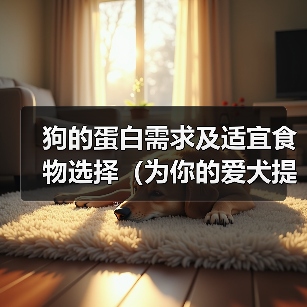 狗的蛋白需求及适宜食物选择(为你的爱犬提供全面均衡的蛋白质)(图2) 狗的蛋白需求及适宜食物选择(为你的爱犬提供全面均衡的蛋白质)(图2)