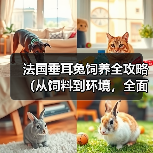 法国垂耳兔饲养全攻略（从饲料到环境，全面指导你的垂耳兔健康成 - 辰飞雨新生家伴
