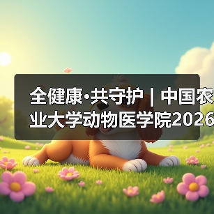 全健康·共守护 | 中国农业大学动物医学院2026年第一批学术岗招聘启动！(图4)