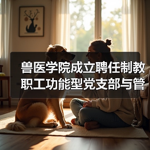 兽医学院成立聘任制教职工功能型党支部与管理委员会(图3)