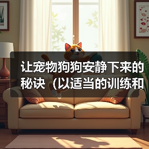 让宠物狗狗安静下来的秘诀（以适当的训练和生活习惯改变让狗狗更加平静）(图2)