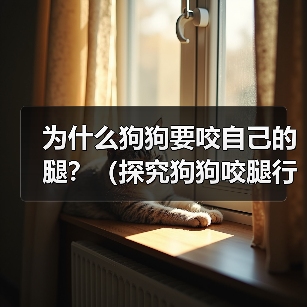 为什么狗狗要咬自己的腿?(探究狗狗咬腿行为的原因和解决方法)(图4) 为什么狗狗要咬自己的腿?(探究狗狗咬腿行为的原因和解决方法)(图4)