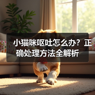小猫咪呕吐怎么办？正确处理方法全解析(图2)