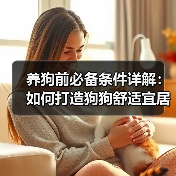 养狗前必备条件详解:如何打造狗狗舒适宜居的生活环境(图3) 养狗前必备条件详解:如何打造狗狗舒适宜居的生活环境(图3)