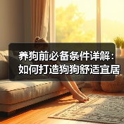 养狗前必备条件详解:如何打造狗狗舒适宜居的生活环境(图4) 养狗前必备条件详解:如何打造狗狗舒适宜居的生活环境(图4)