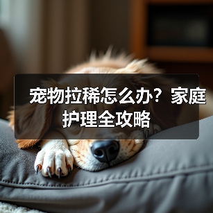 宠物拉稀怎么办？家庭护理全攻略