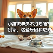 小猫流鼻涕不打喷嚏?别急,这些原因和应对方法你必须知道(图4) 小猫流鼻涕不打喷嚏?别急,这些原因和应对方法你必须知道(图4)