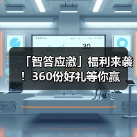 「智答应激」福利来袭！360份好礼等你赢(图2)