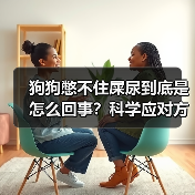 狗狗憋不住屎尿到底是怎么回事？科学应对方