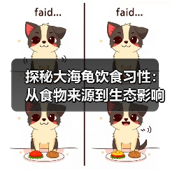 探秘大海龟饮食习性：从食物来源到生态影响